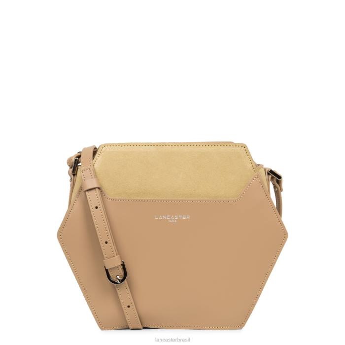 mulheres Lancaster Paris natural m bolsa crossbody lisa ruche RBF42204