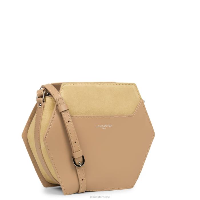 mulheres Lancaster Paris natural m bolsa crossbody lisa ruche RBF42204