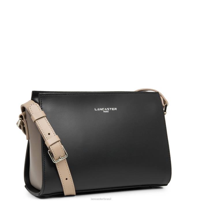 mulheres Lancaster Paris noir-taupe-nude fonce bolsa crossbody lisa RBF4763