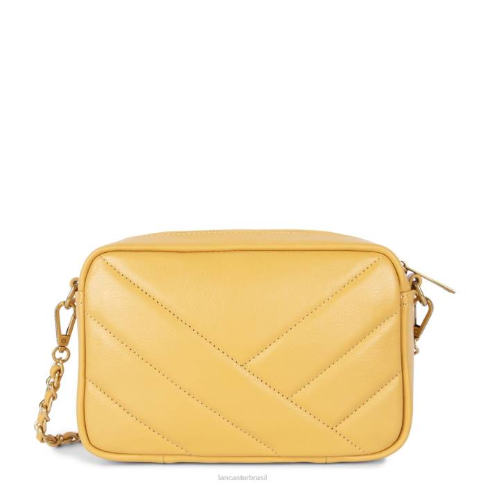 mulheres Lancaster Paris ocre bolsa crossbody matelassê macio RBF41590