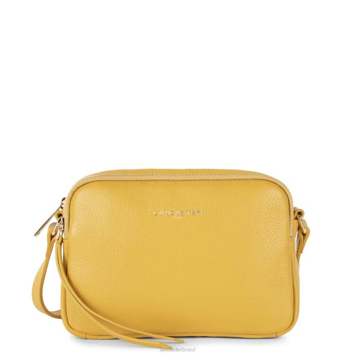 mulheres Lancaster Paris ocre bolsa crossbody pequena Duna RBF41717