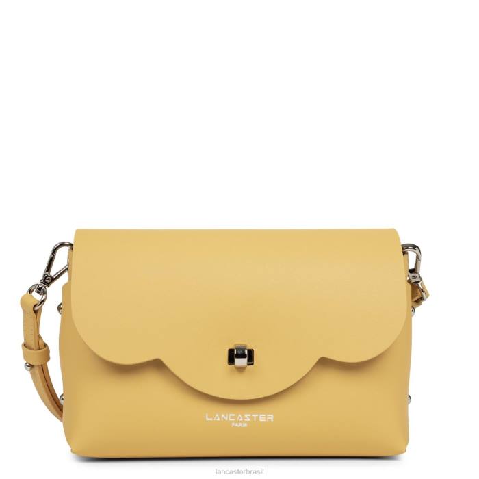 mulheres Lancaster Paris ocre-em-champanhe bolsa crossbody city flor RBF4464