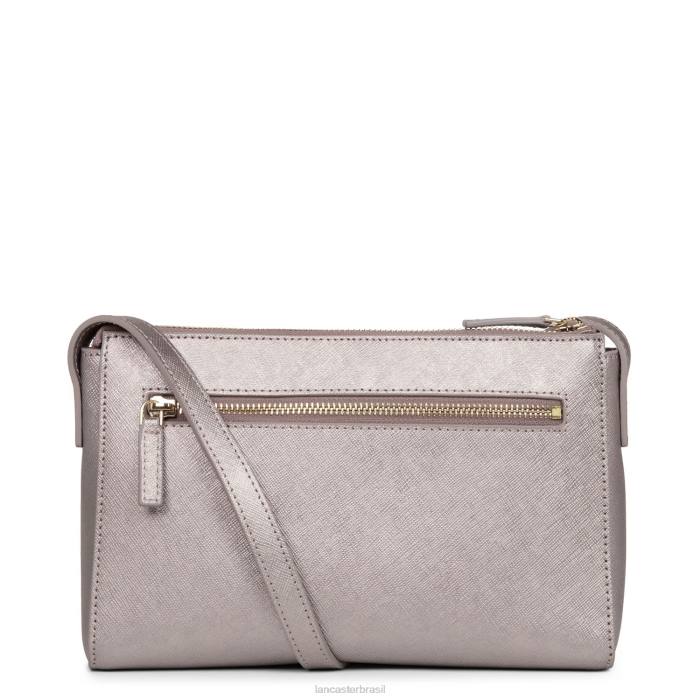 mulheres Lancaster Paris ou rosa bolsa crossbody assinatura saffiano RBF42094