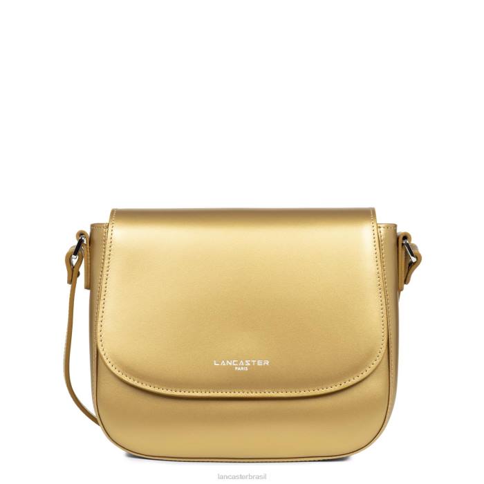 mulheres Lancaster Paris ouro antigo bolsa crossbody m suave mesmo RBF41643