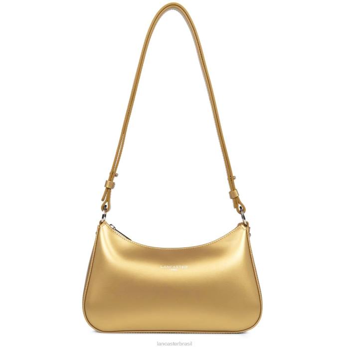 mulheres Lancaster Paris ouro antigo bolsa crossbody suave ace RBF4396