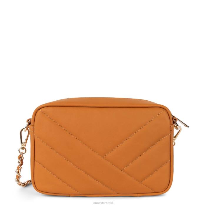mulheres Lancaster Paris ouro bolsa crossbody matelassê macio RBF41584