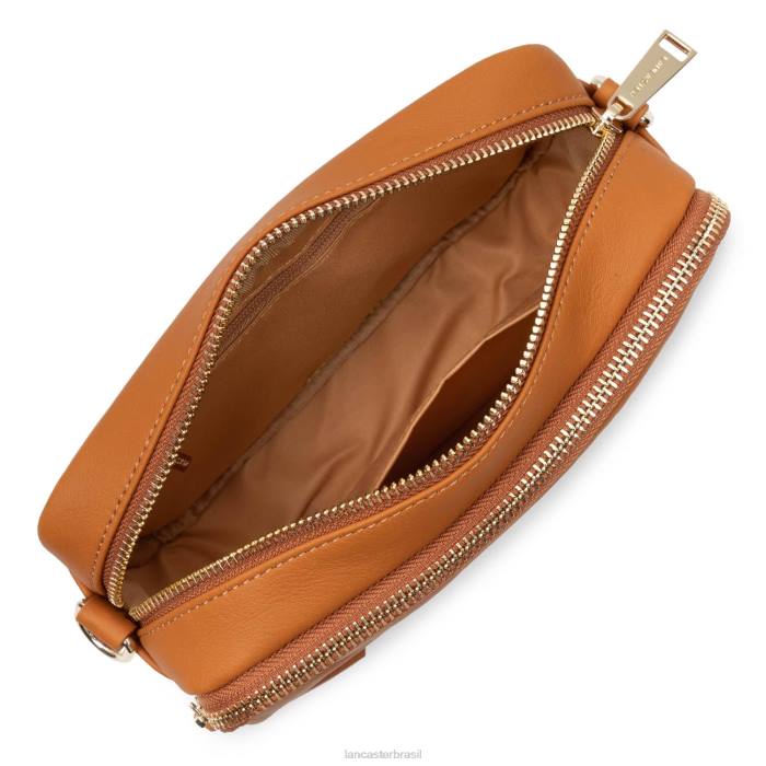 mulheres Lancaster Paris ouro bolsa crossbody matelassê macio RBF41584