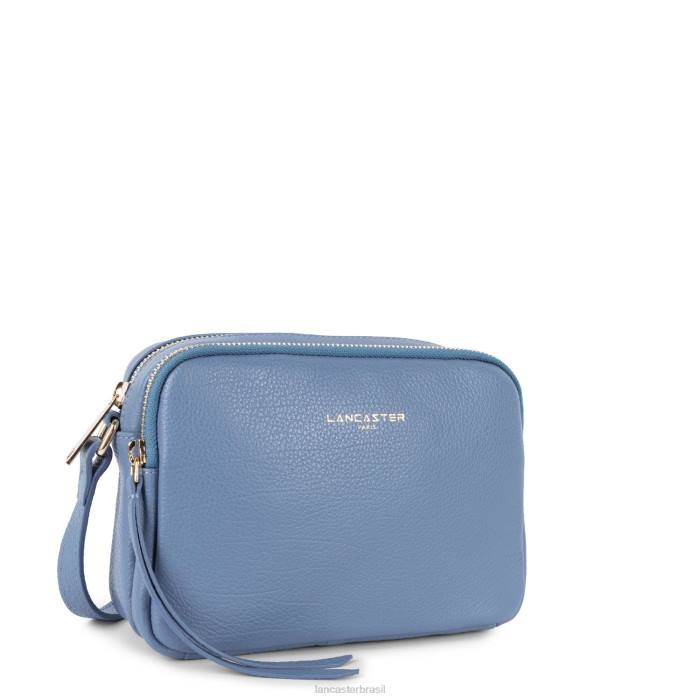 mulheres Lancaster Paris pedra azul bolsa crossbody pequena Duna RBF41734