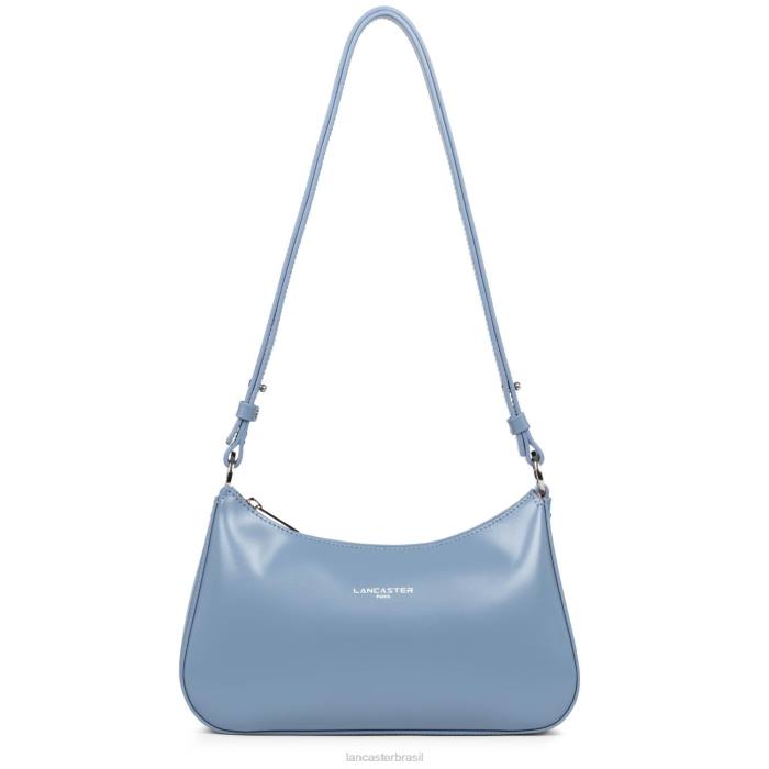 mulheres Lancaster Paris pedra azul bolsa crossbody suave ace RBF4405