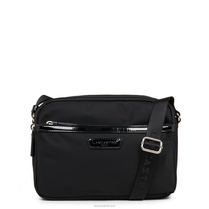 mulheres Lancaster Paris preto bolsa crossbody básica verni RBF42336