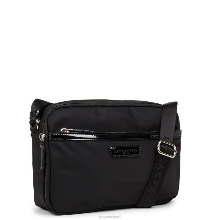 mulheres Lancaster Paris preto bolsa crossbody básica verni RBF42336
