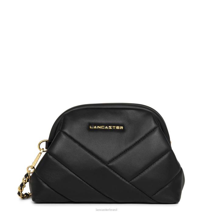 mulheres Lancaster Paris preto bolsa crossbody croise matelassê RBF42145