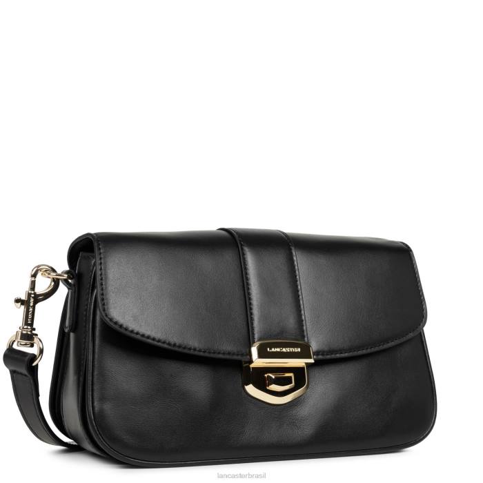 mulheres Lancaster Paris preto bolsa crossbody donna fia RBF42394