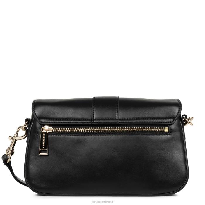 mulheres Lancaster Paris preto bolsa crossbody donna fia RBF42394