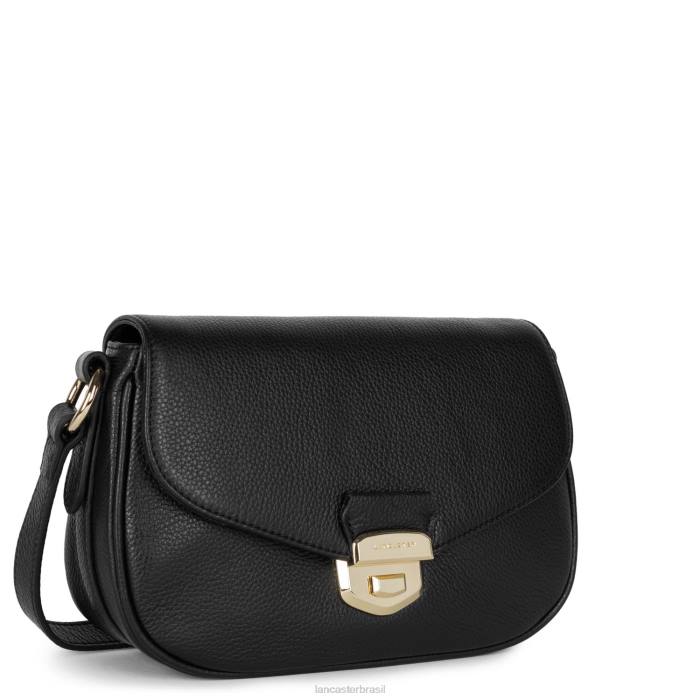 mulheres Lancaster Paris preto bolsa crossbody foulonne milano RBF41392