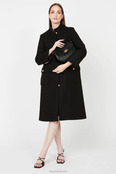 mulheres Lancaster Paris preto bolsa crossbody legenda RBF41856