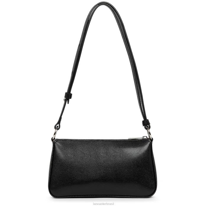 mulheres Lancaster Paris preto bolsa crossbody lucertola RBF4266