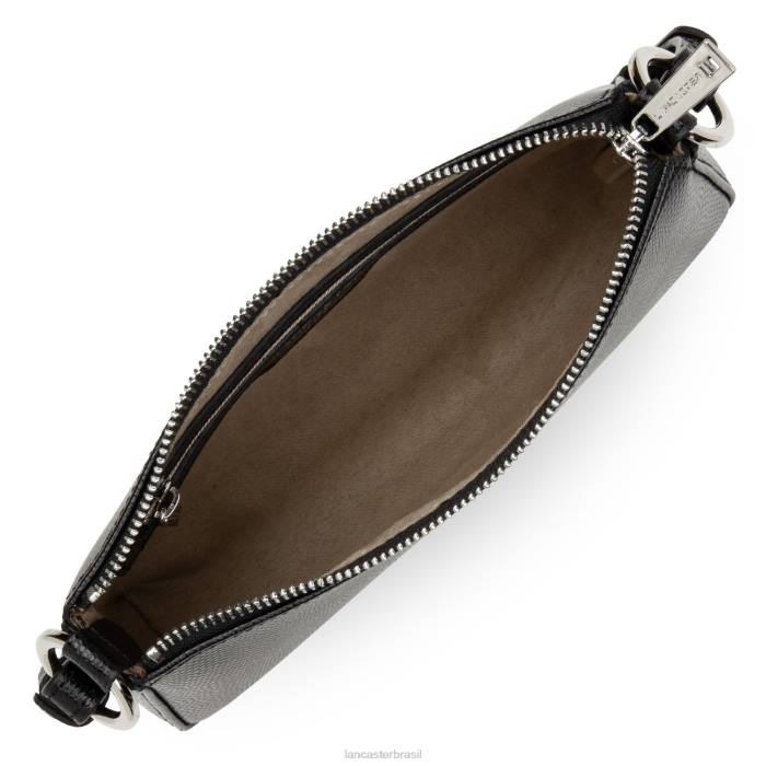 mulheres Lancaster Paris preto bolsa crossbody lucertola RBF4266