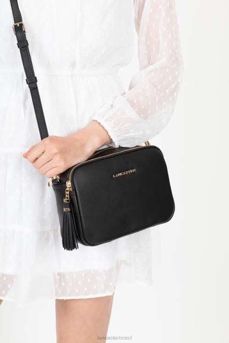 mulheres Lancaster Paris preto bolsa crossbody mademoiselle ana RBF41868