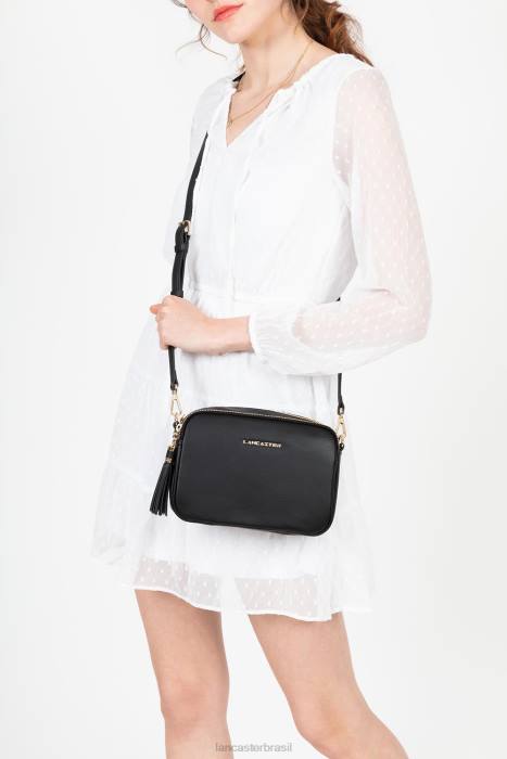 mulheres Lancaster Paris preto bolsa crossbody mademoiselle ana RBF41868