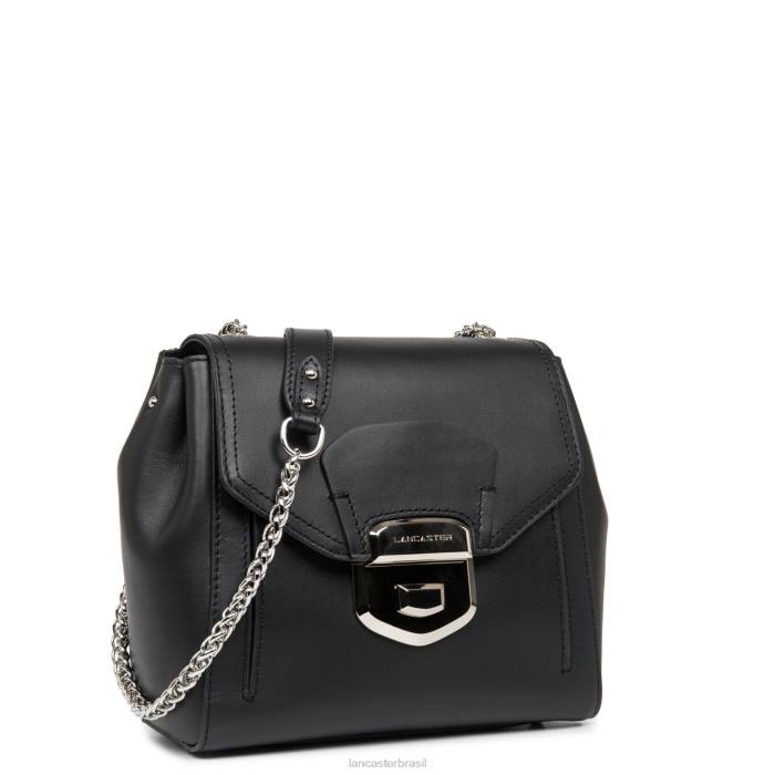mulheres Lancaster Paris preto bolsa crossbody parisienne sophia RBF42342