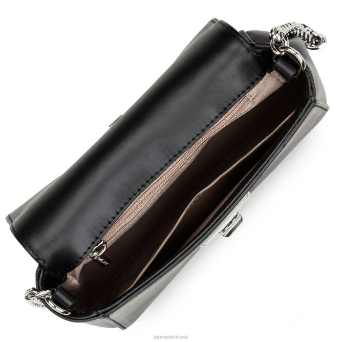 mulheres Lancaster Paris preto bolsa crossbody parisienne sophia RBF42354