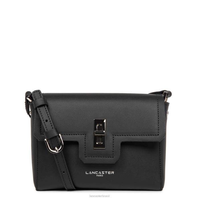 mulheres Lancaster Paris preto bolsa crossbody pequena city mae RBF42240