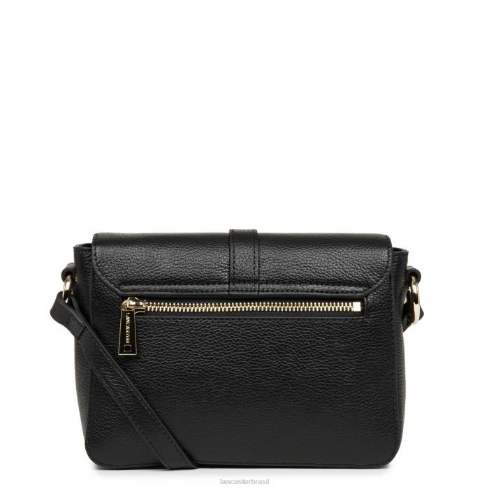 mulheres Lancaster Paris preto bolsa crossbody pequena foulonne milano RBF41323