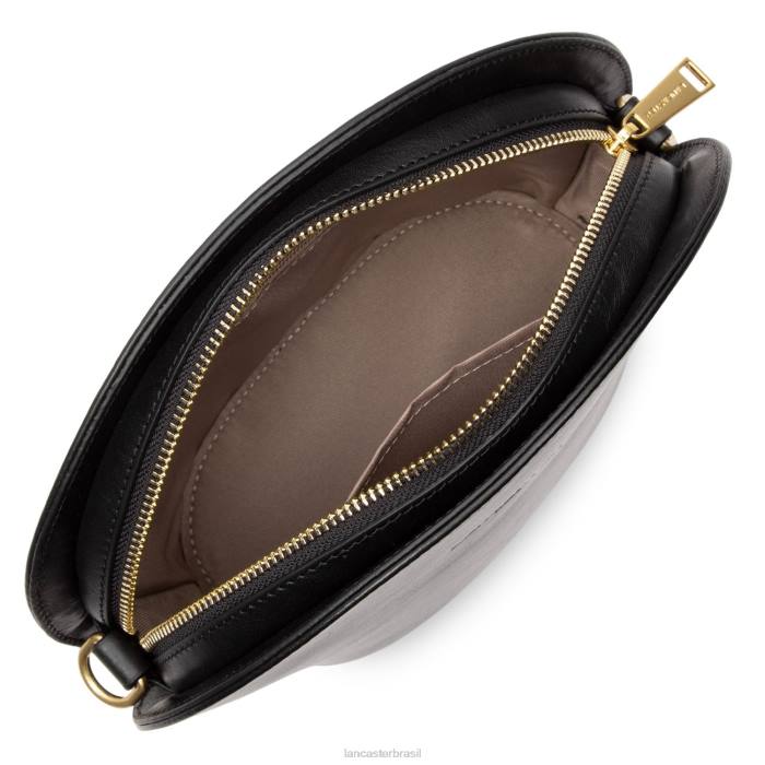 mulheres Lancaster Paris preto bolsa crossbody pequena legenda RBF41861