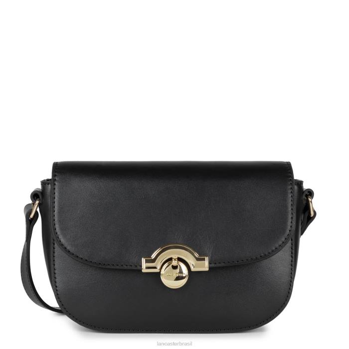mulheres Lancaster Paris preto bolsa crossbody pequena paris medaille RBF41492