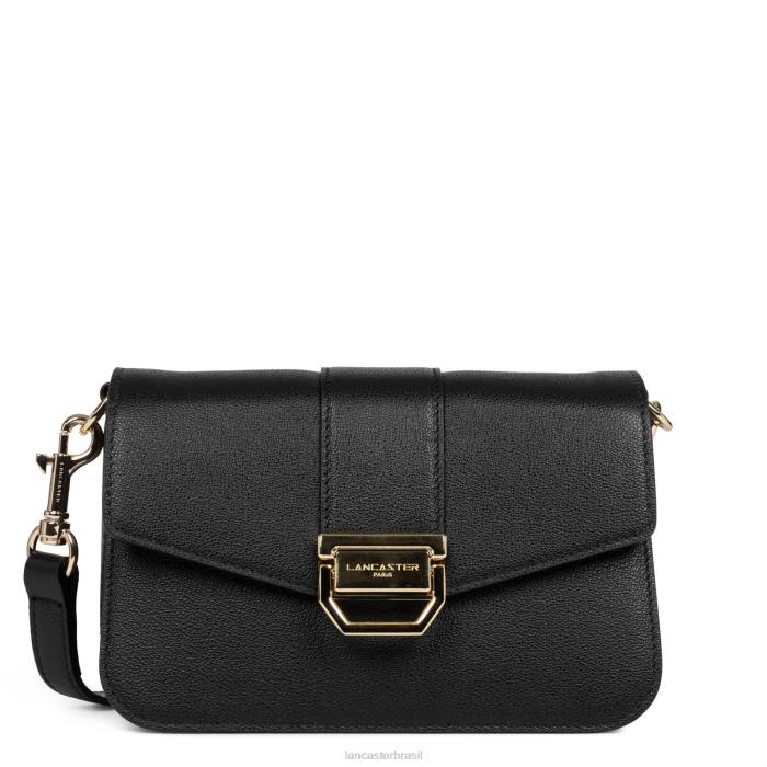 mulheres Lancaster Paris preto bolsa crossbody pequena valor RBF41308