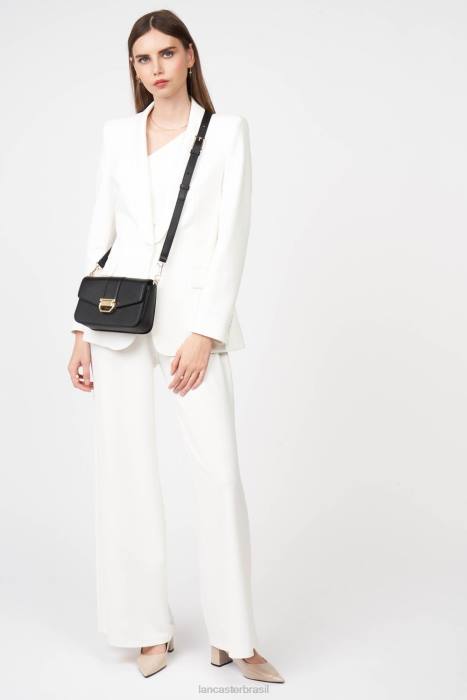 mulheres Lancaster Paris preto bolsa crossbody pequena valor RBF41308