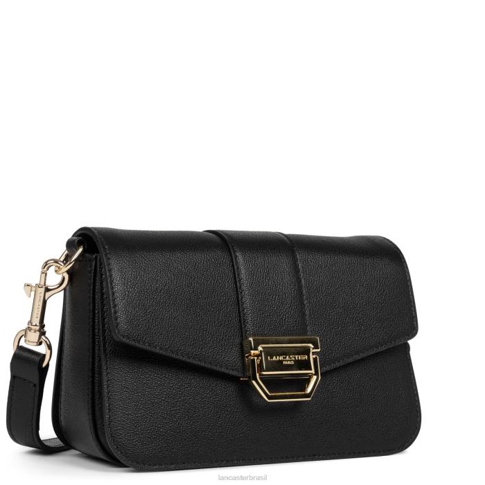 mulheres Lancaster Paris preto bolsa crossbody pequena valor RBF41308
