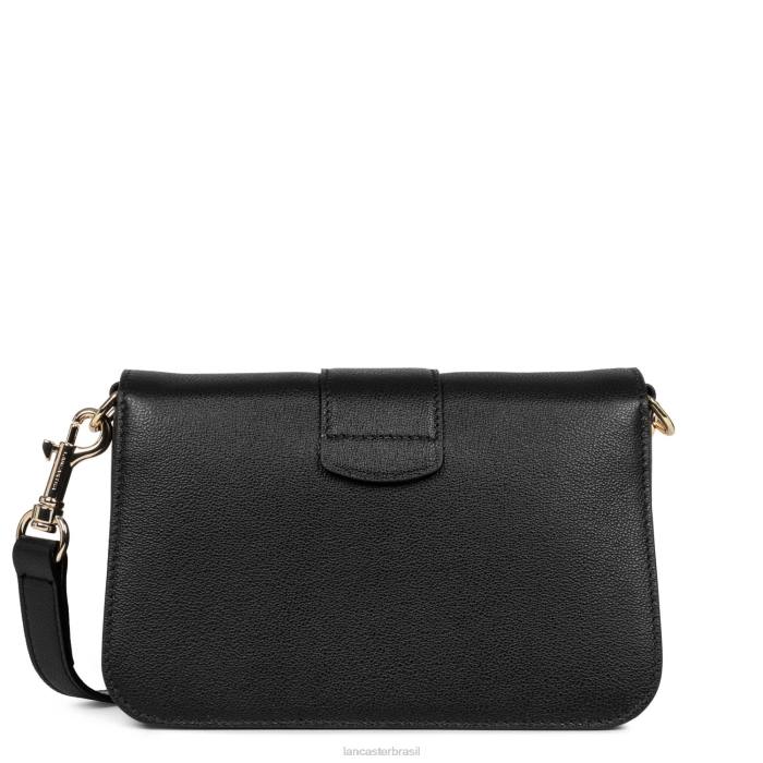 mulheres Lancaster Paris preto bolsa crossbody pequena valor RBF41308