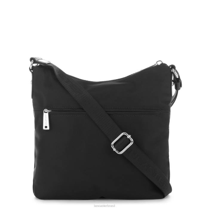 mulheres Lancaster Paris preto bolsa crossbody pompom básica RBF42357