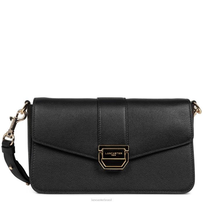 mulheres Lancaster Paris preto bolsa crossbody valor RBF41309