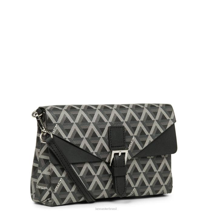 mulheres Lancaster Paris preto ícone de bolsa crossbody RBF42058