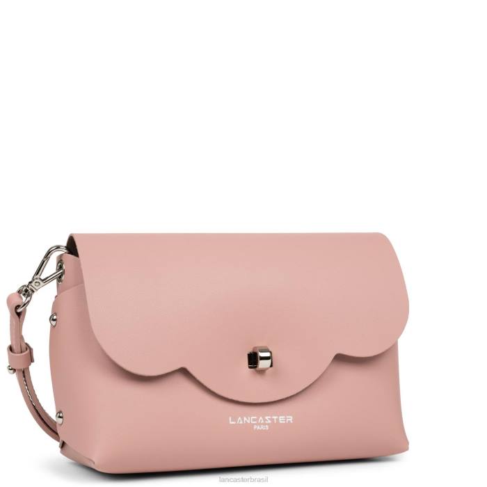 mulheres Lancaster Paris rosa anti-em-champanhe bolsa crossbody city flor RBF4465
