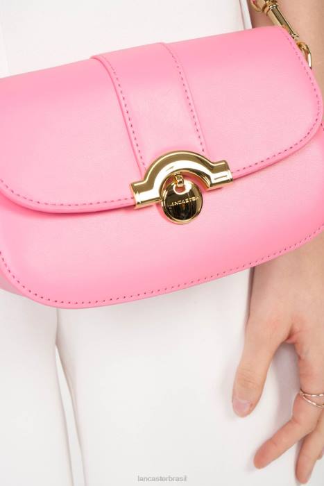 mulheres Lancaster Paris rosa bolsa crossbody pequena paris medaille RBF41463