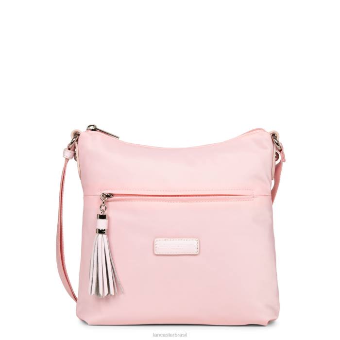 mulheres Lancaster Paris rosa bolsa crossbody pompom básica RBF42361