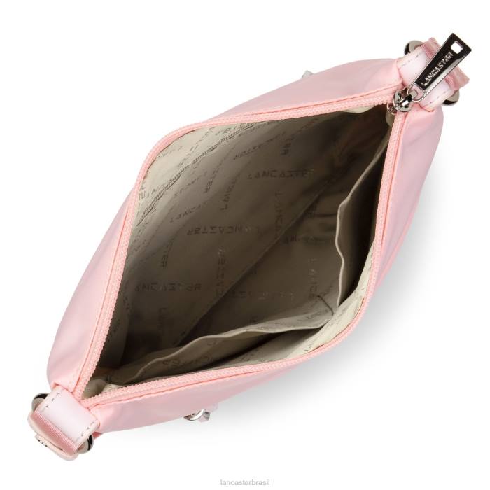 mulheres Lancaster Paris rosa bolsa crossbody pompom básica RBF42361