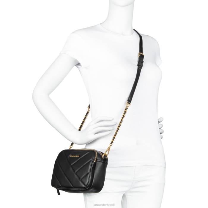 mulheres Lancaster Paris rosa cender bolsa crossbody croise matelassê RBF42142