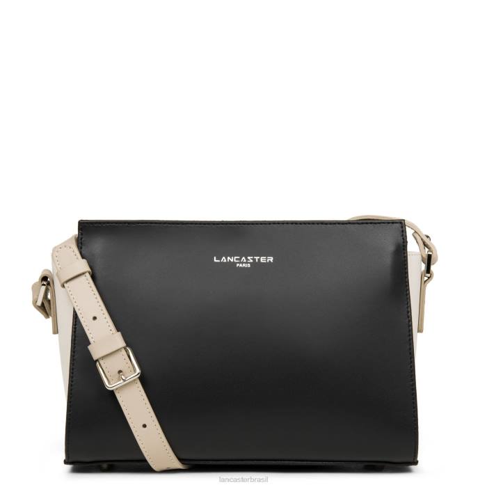 mulheres Lancaster Paris rosa noir-cru-galet bolsa crossbody lisa RBF4761