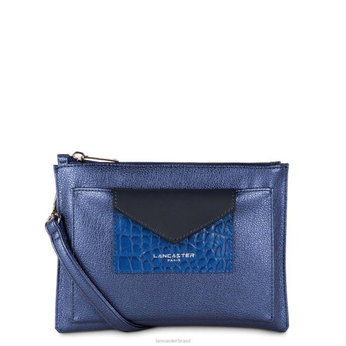 mulheres Lancaster Paris saphir-bleu roi-bleu fonce bolsa crossbody maia RBF42330