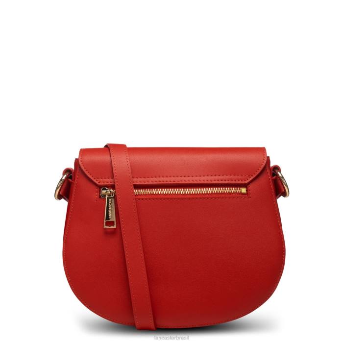 mulheres Lancaster Paris vermelhão bolsa crossbody city philos RBF41703