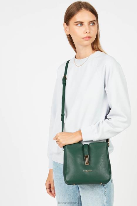 mulheres Lancaster Paris vert fonce bolsa crossbody foulonne milano RBF4352