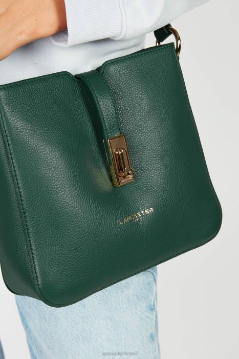 mulheres Lancaster Paris vert fonce bolsa crossbody foulonne milano RBF4352