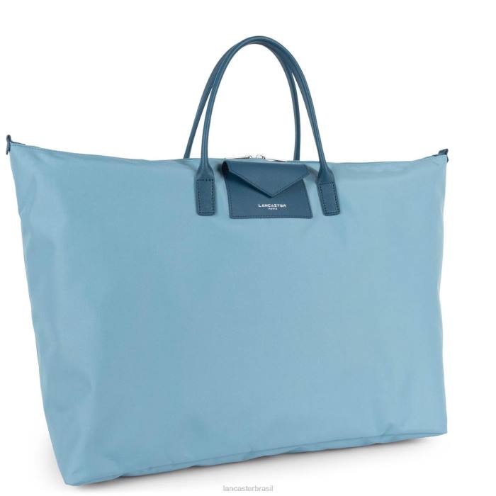 mulheres Lancaster Paris azul celeste bolsa de fim de semana inteligente kba RBF42746