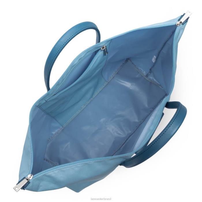 mulheres Lancaster Paris azul celeste bolsa de fim de semana inteligente kba RBF42746