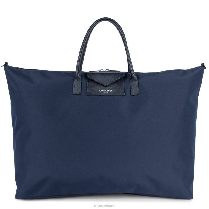 mulheres Lancaster Paris bleu fonce-bleu paon bolsa de fim de semana inteligente kba RBF42744